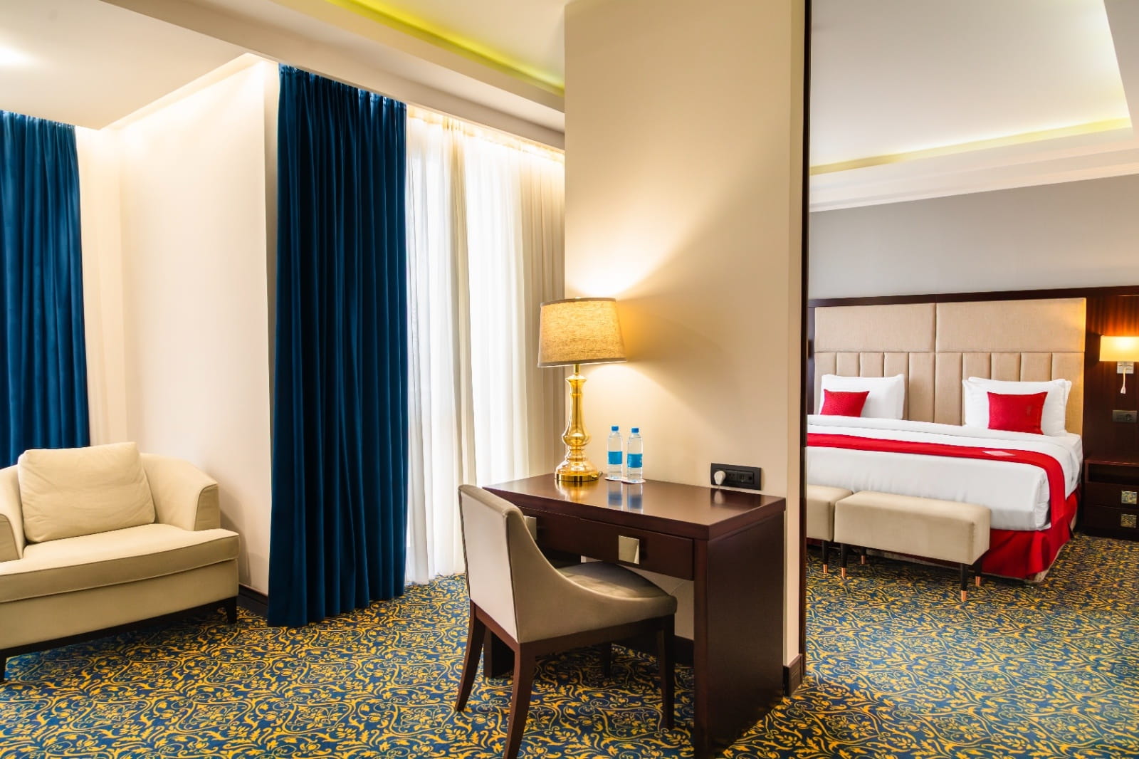 Two Bedroom Presidential - 1 king, 2 single beds: 108 sqm
